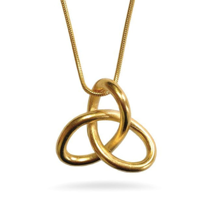 Gordian Knot Pendant on Chain, 18?ǥ
