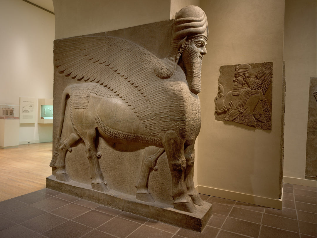 Winged Majesty: The Winged Lamassu Bull