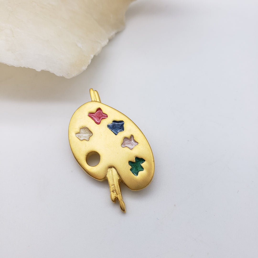 Painter's Palette Brooch