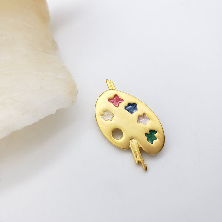 Painter's Palette Brooch