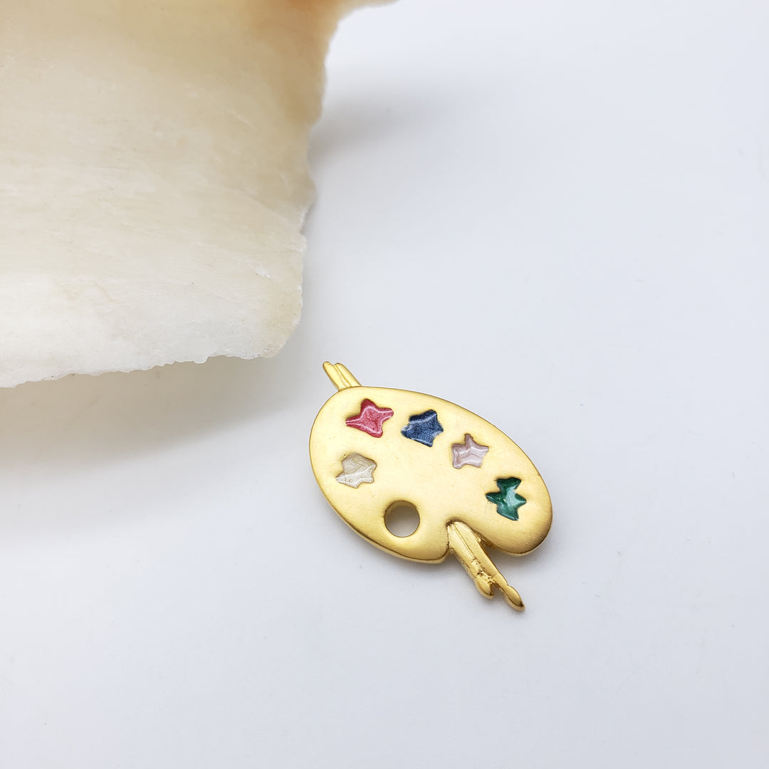 Painter's Palette Brooch