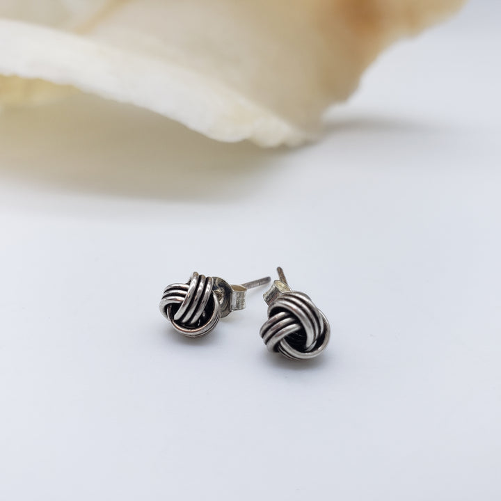 Celtic Knot Earring - Sterling Silver