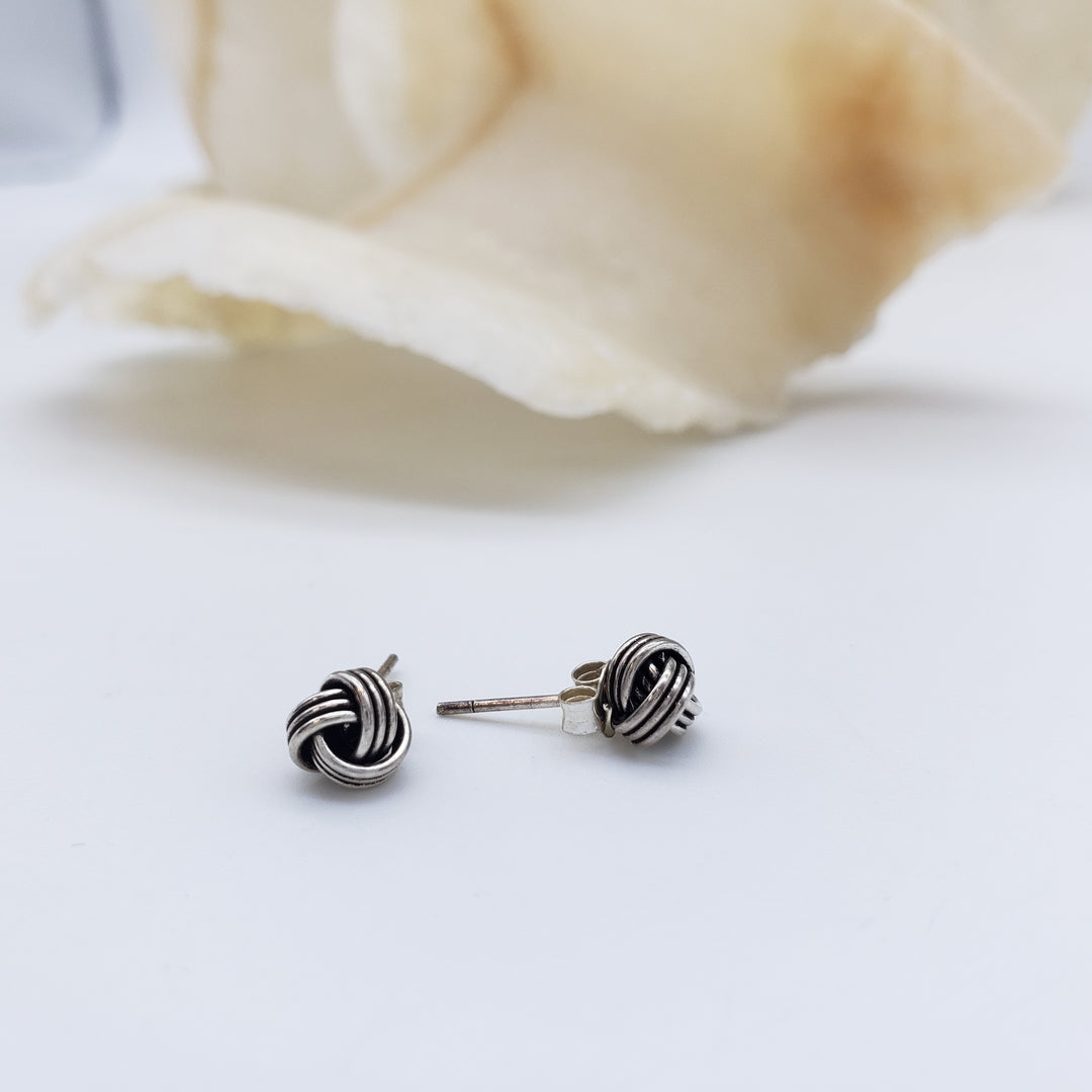 Celtic Knot Earring - Sterling Silver