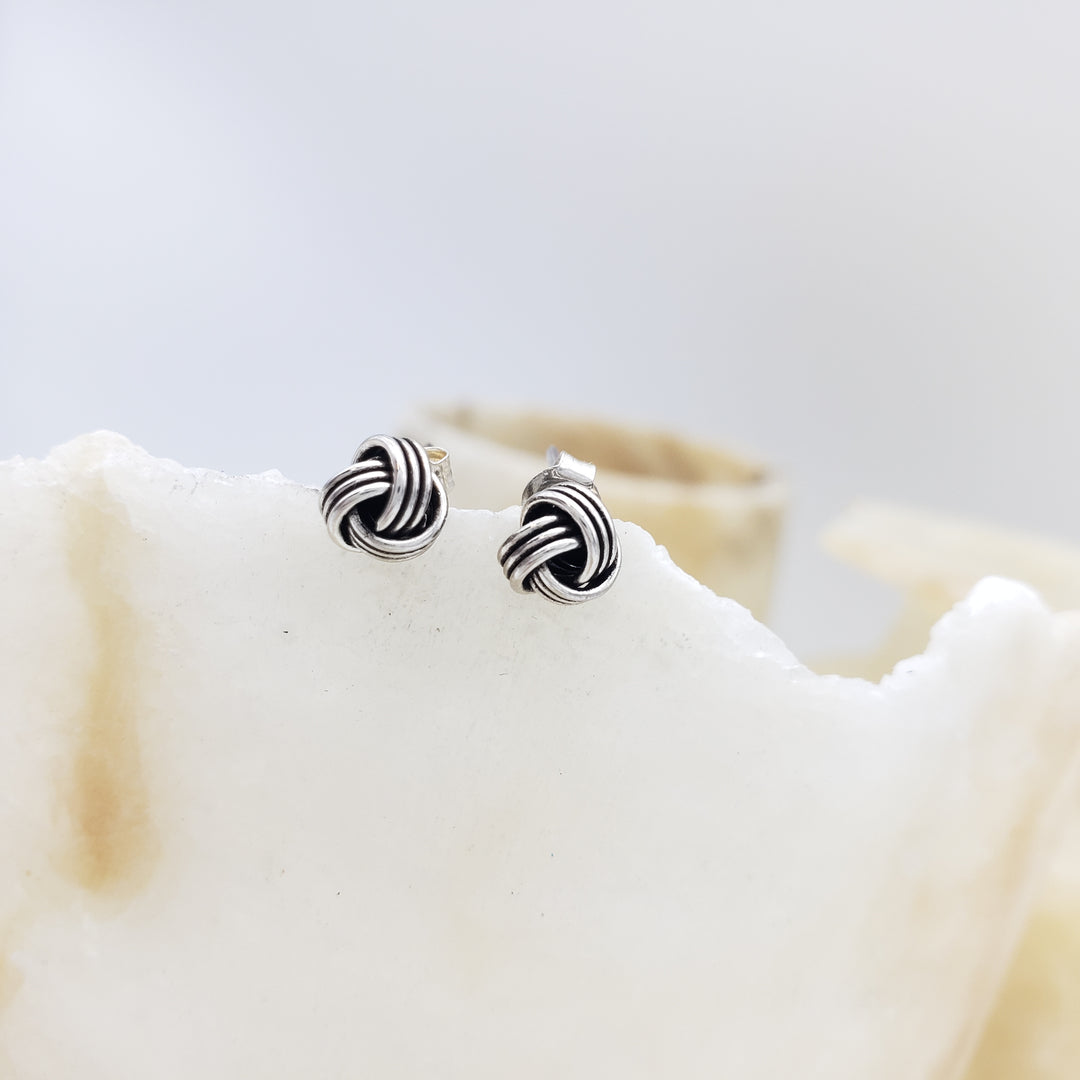 Celtic Knot Earring - Sterling Silver