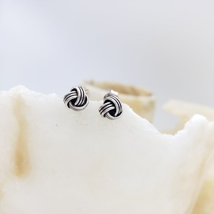 Celtic Knot Earring - Sterling Silver