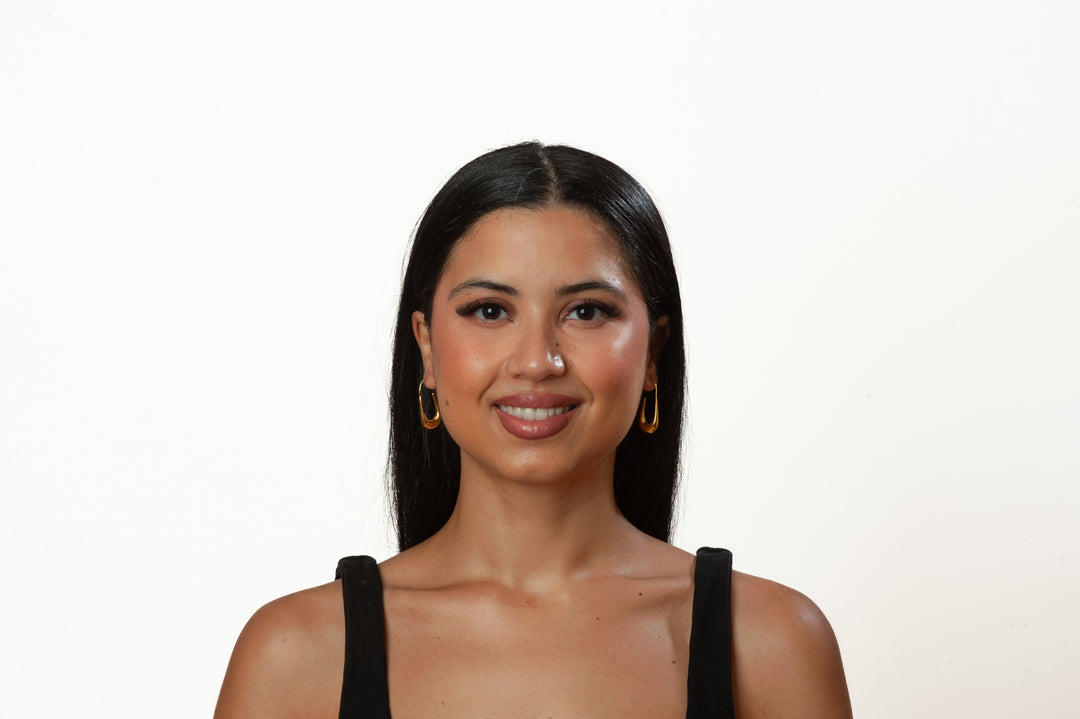 Cypriot Earrings - Bright Gold Finish