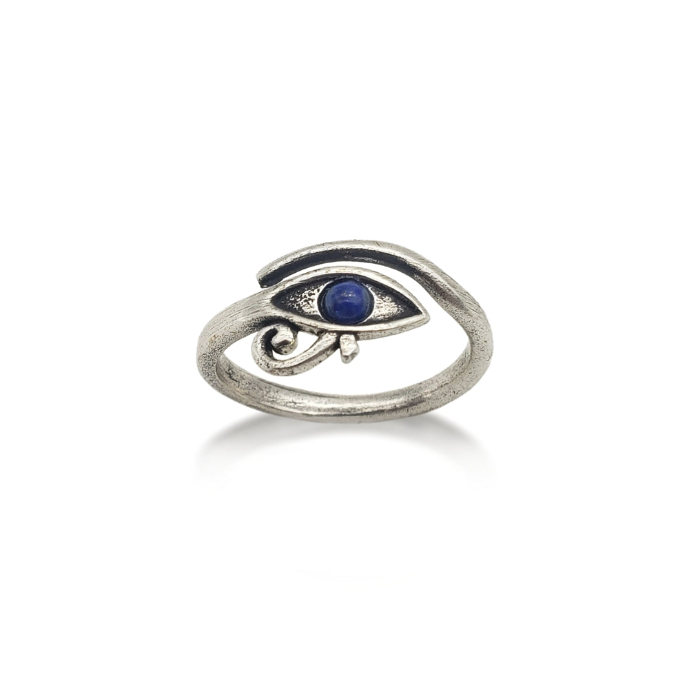 Eye of Horus Ring - Antique Silver FinishEye of Horus Ring - Antique Silver Finish