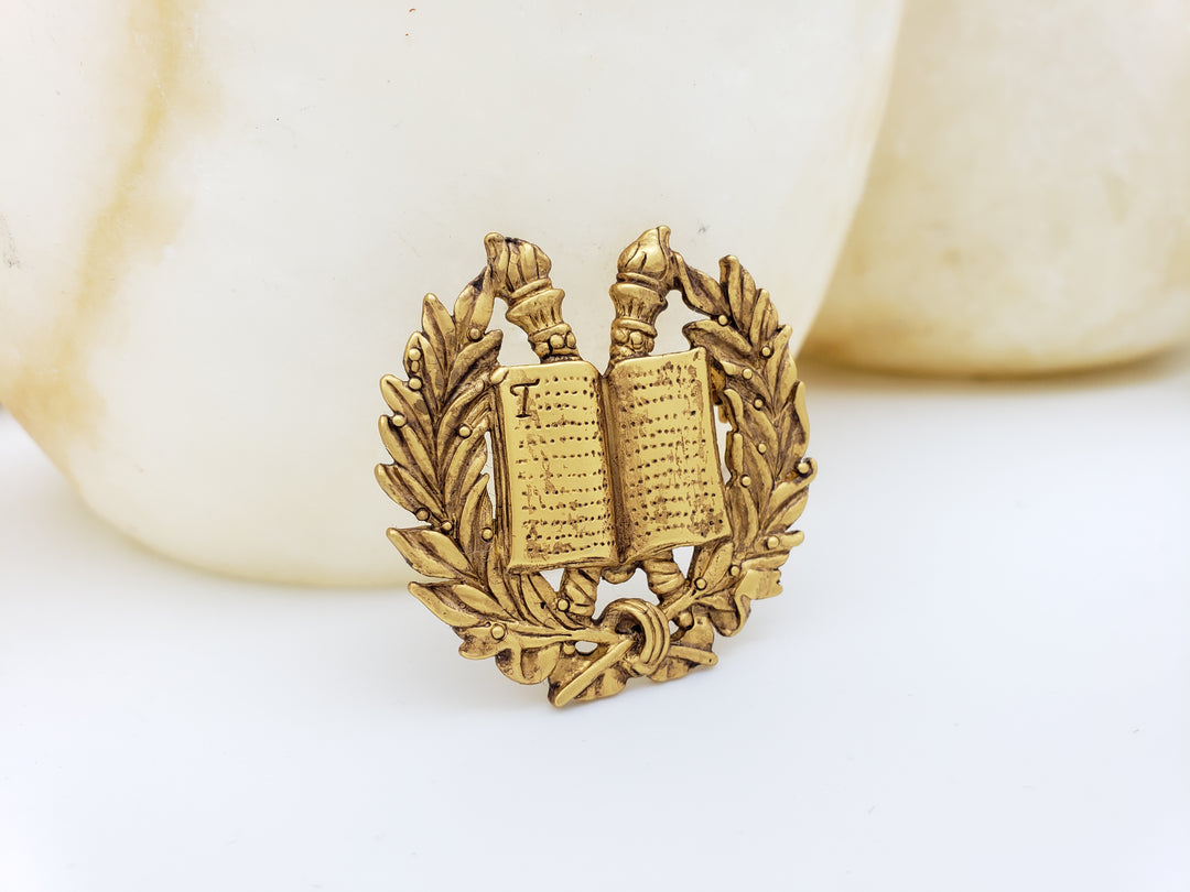 Symbol of Knowledge Brooch