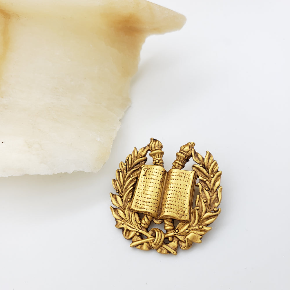 Symbol of Knowledge Brooch