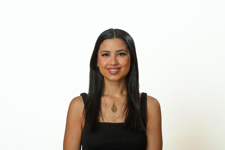 Calligraphy Leaf Pendant