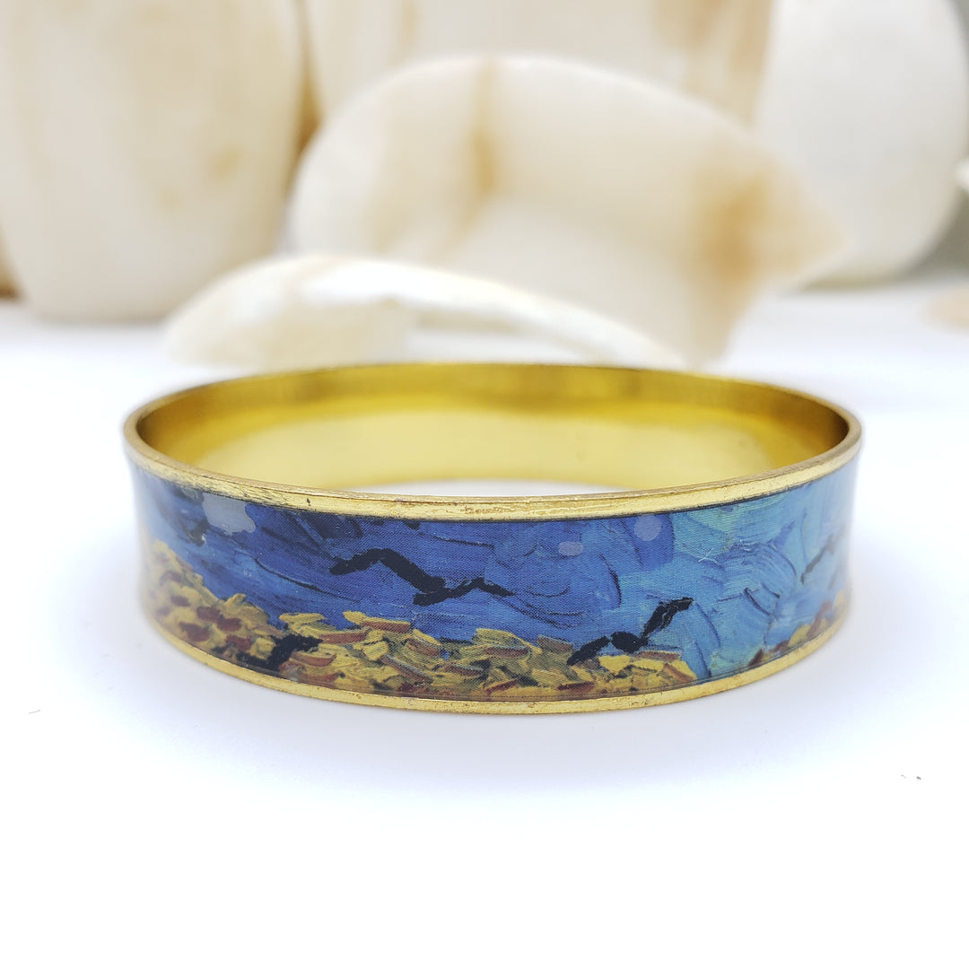 Van Gogh Wheatfield With Crows Bangle