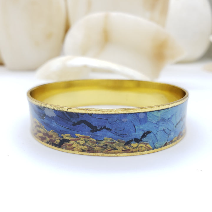 Van Gogh Wheatfield With Crows Bangle