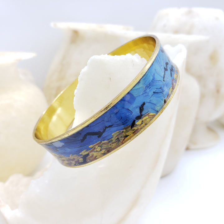 Van Gogh Wheatfield With Crows Bangle