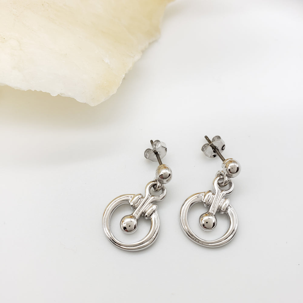 Celtic Middlebie Post Earrings