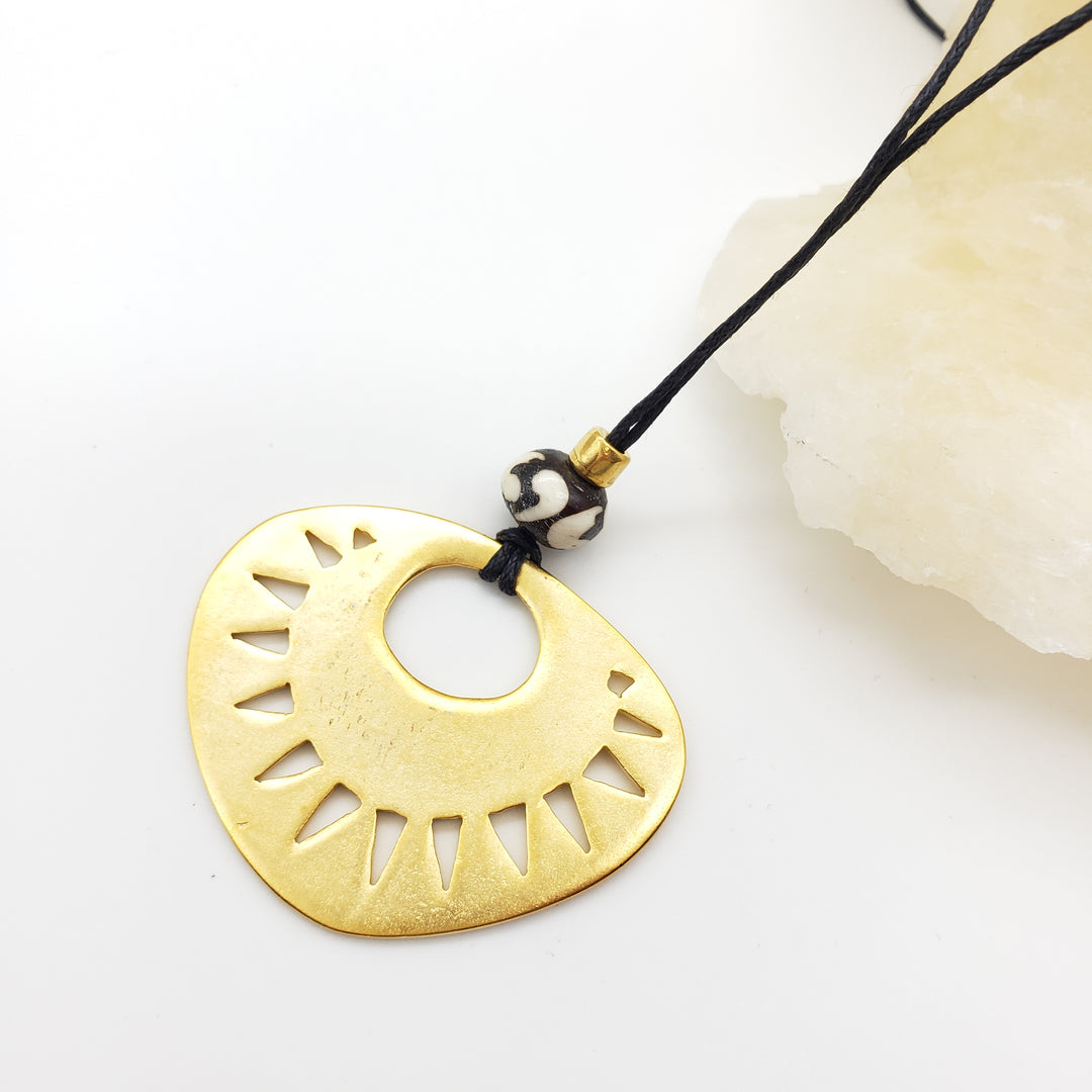 Pre-Columbian Sun Pendant