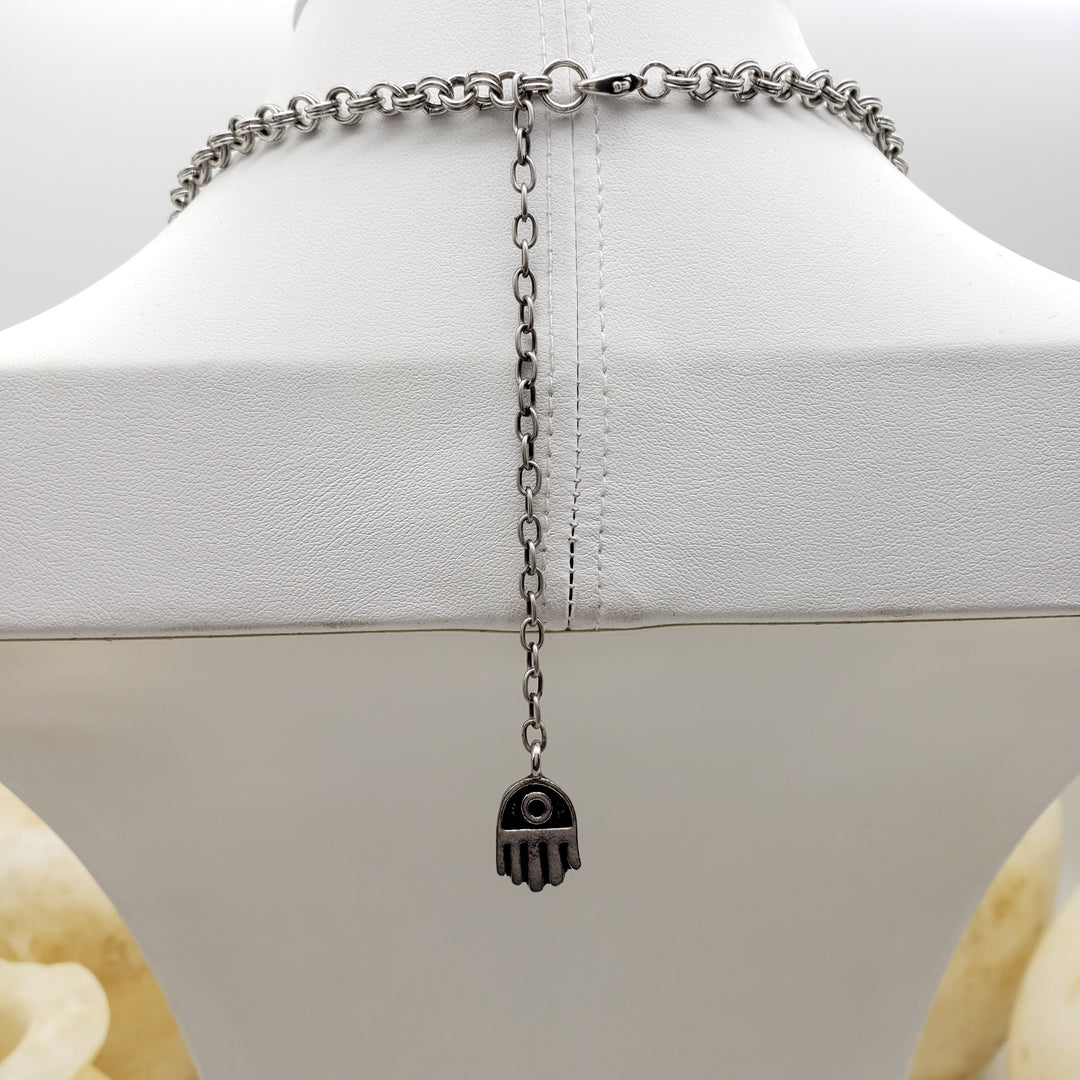 Hamsa Hand Charm Necklace