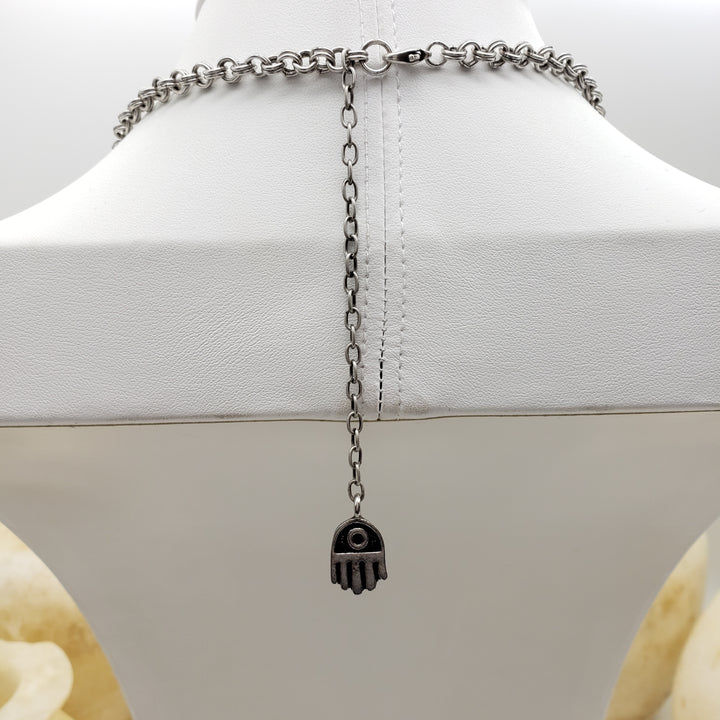 Hamsa Hand Charm Necklace
