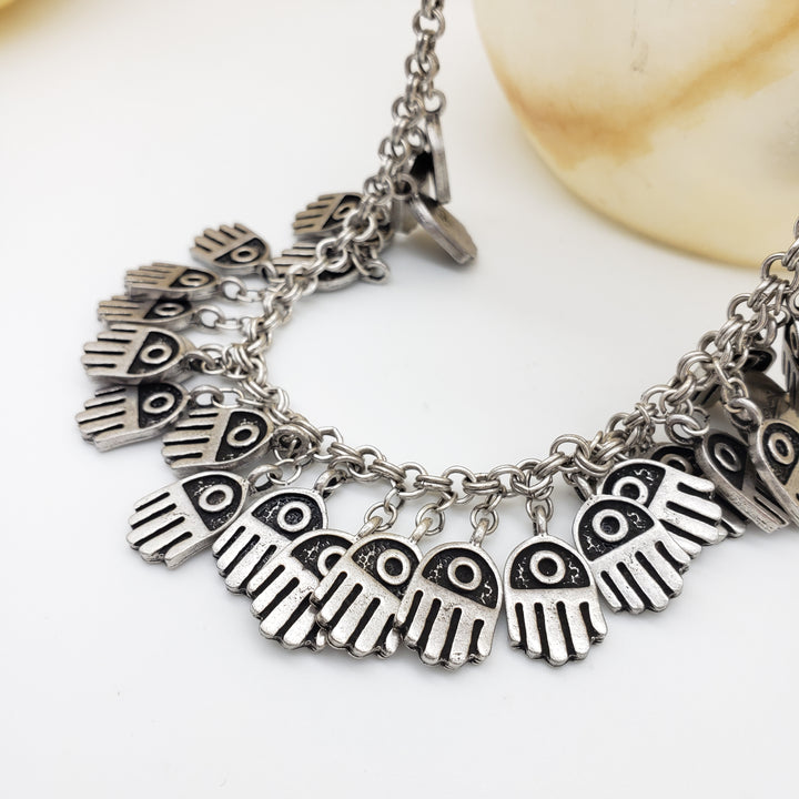 Hamsa Hand Charm Necklace