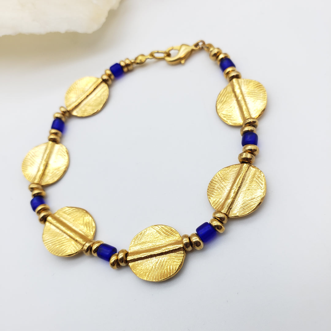 Akan Disc Bracelet