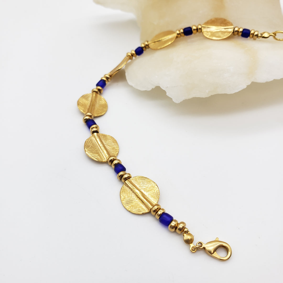Akan Disc Bracelet
