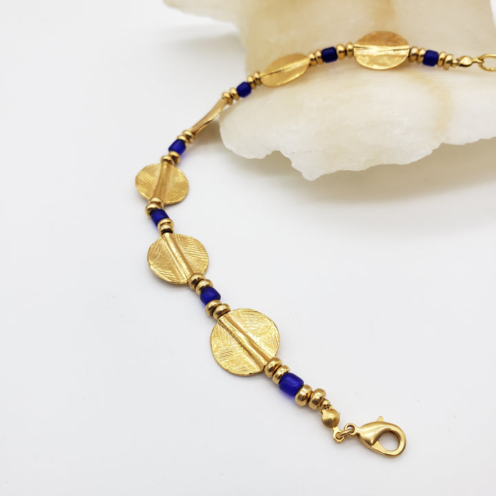 Akan Disc Bracelet