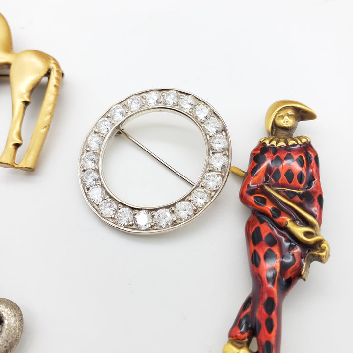 Assorted Brooch Jewelry Gift Box - 5 Pieces
