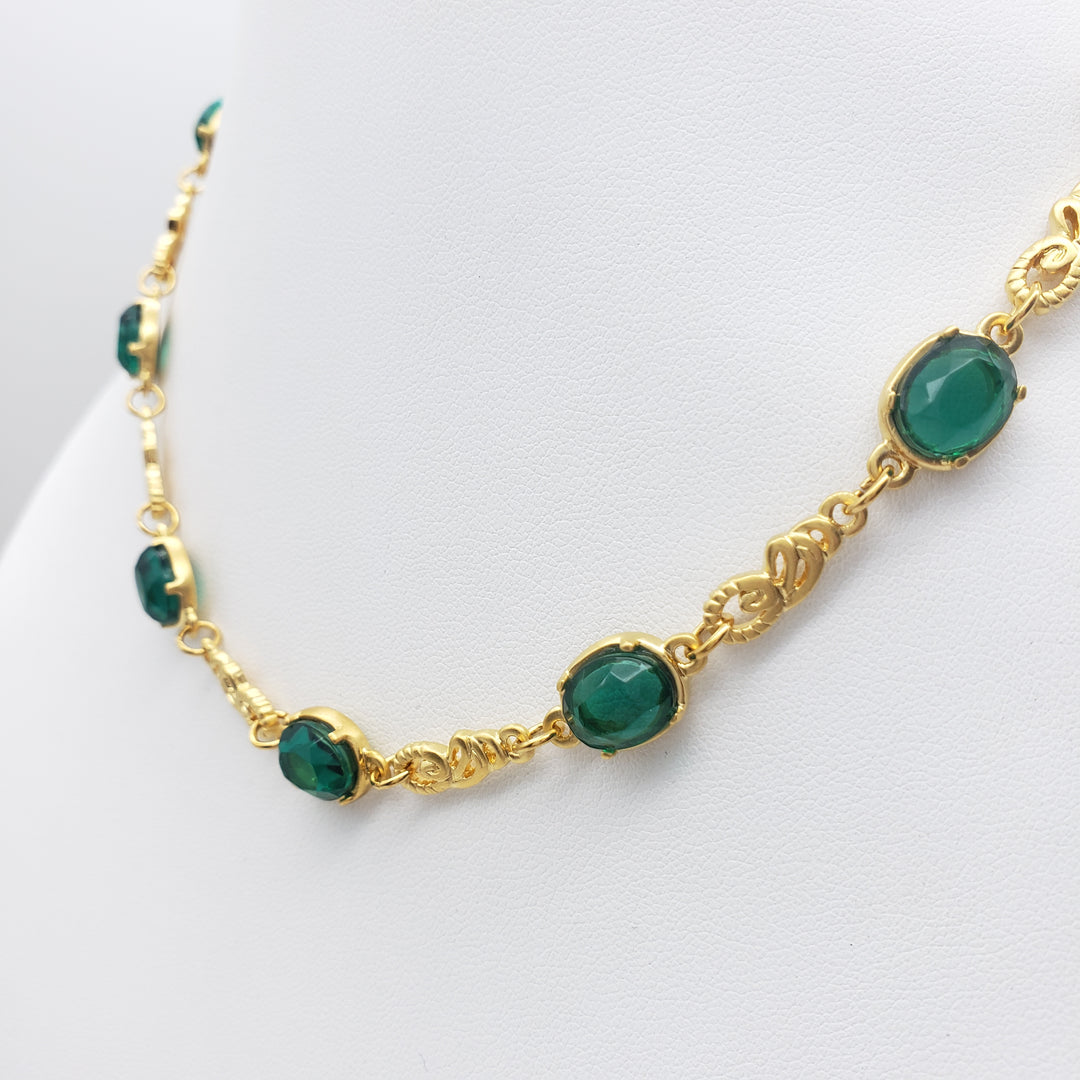 Tiffany Inspired 'Emerald' Nouveau Necklace
