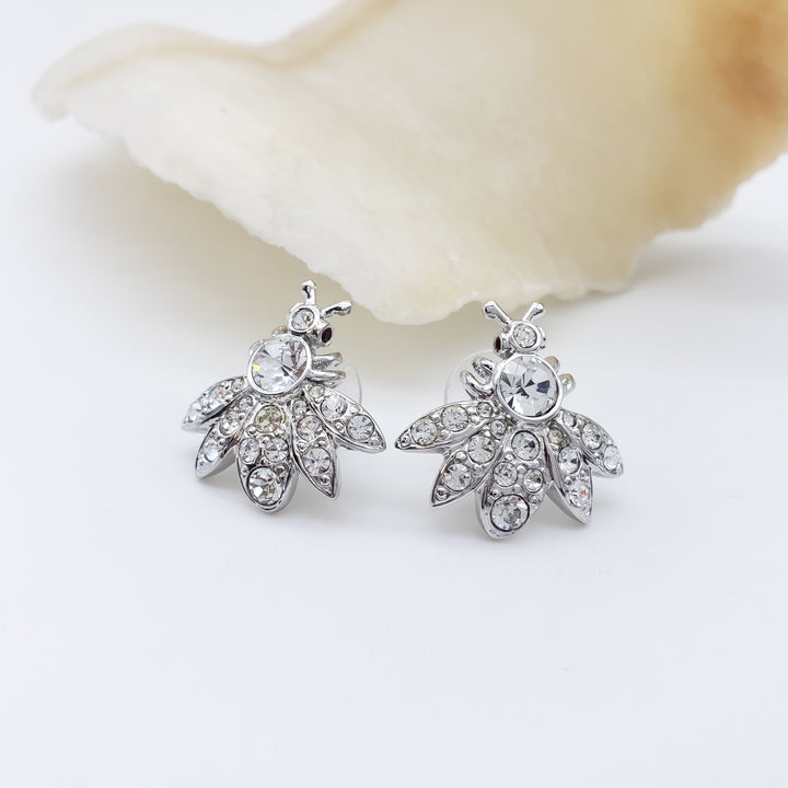 Jeweled Bee Earrings