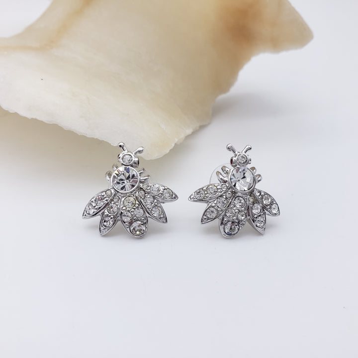 Jeweled Bee Earrings