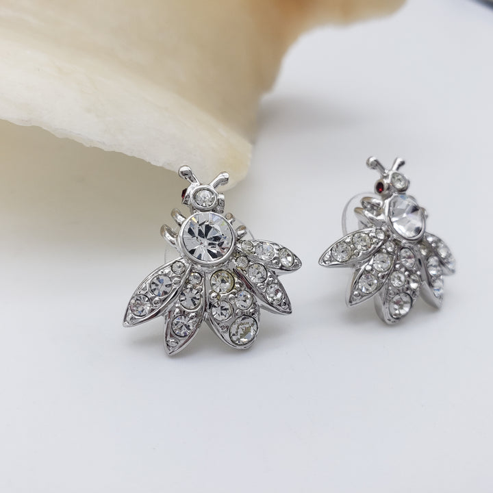 Jeweled Bee Earrings