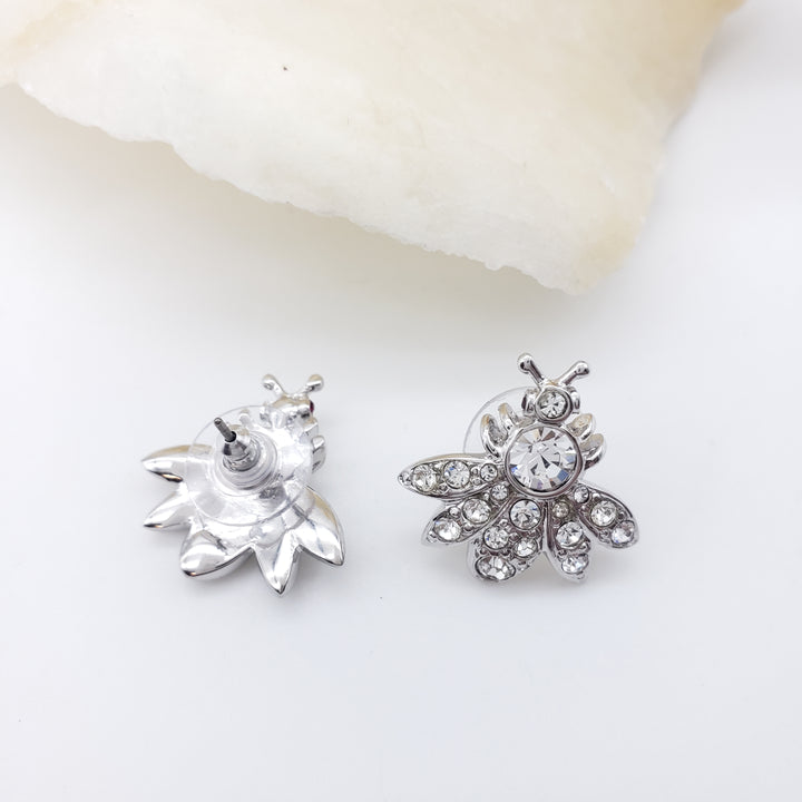 Jeweled Bee Earrings