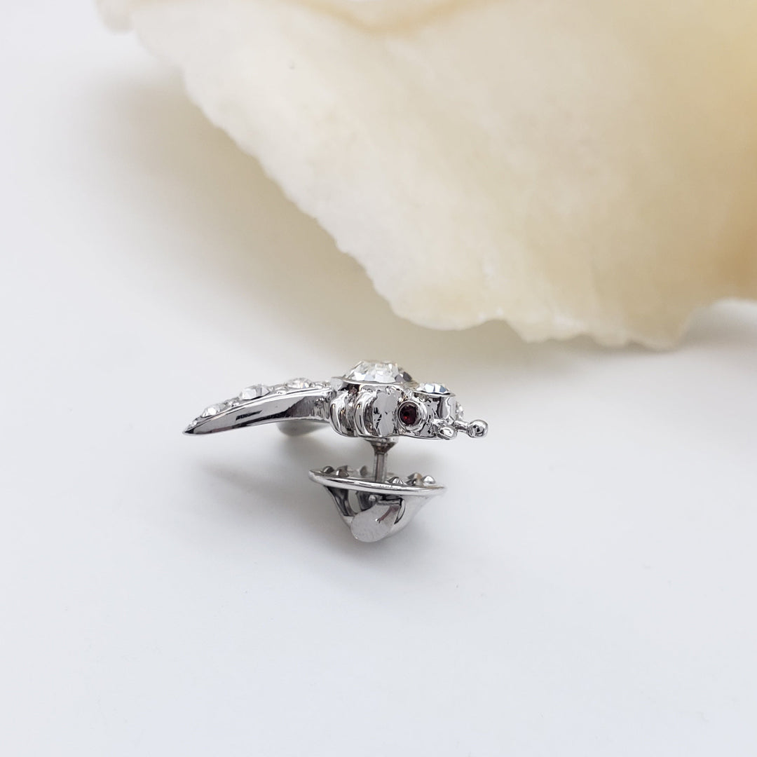 Jeweled Bee Lapel Pin