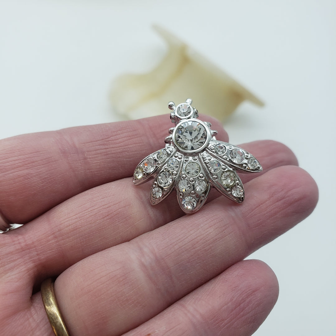 Jeweled Bee Lapel Pin