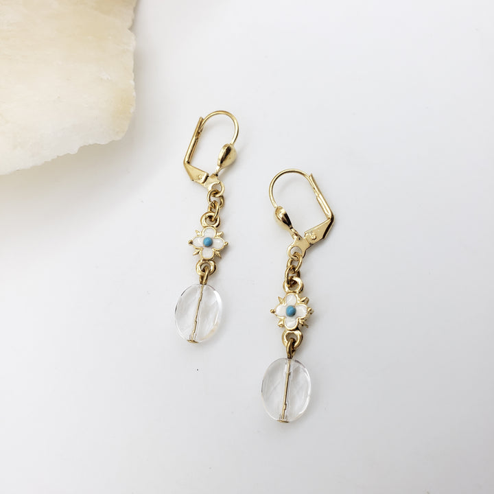 Crystal Elizabethan Earrings