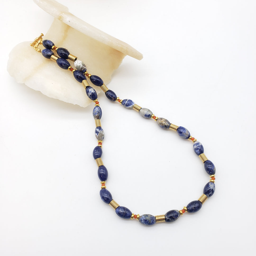 Mesopotamian Sodalite Necklace