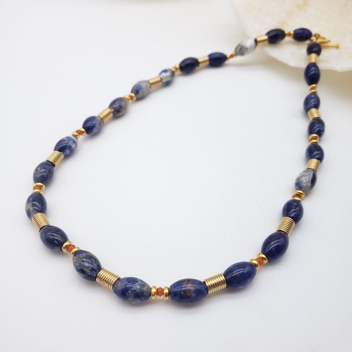 Mesopotamian Sodalite Necklace