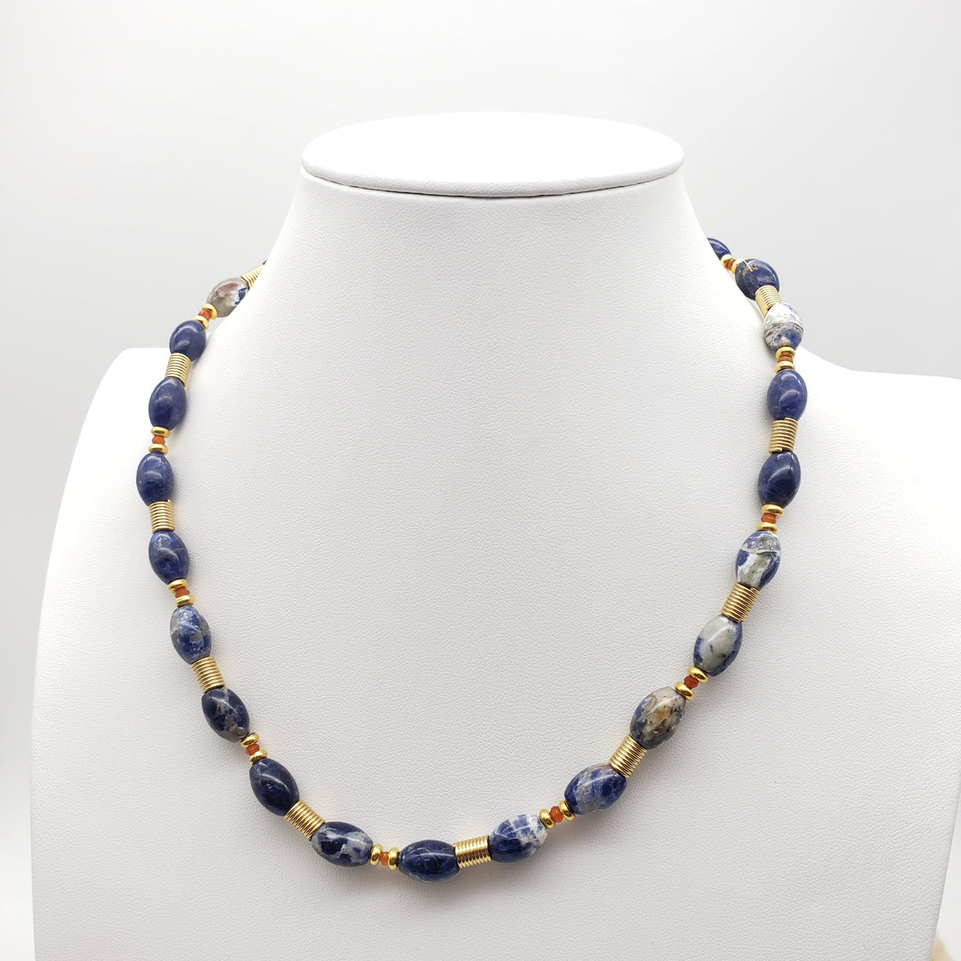 Mesopotamian Sodalite Necklace