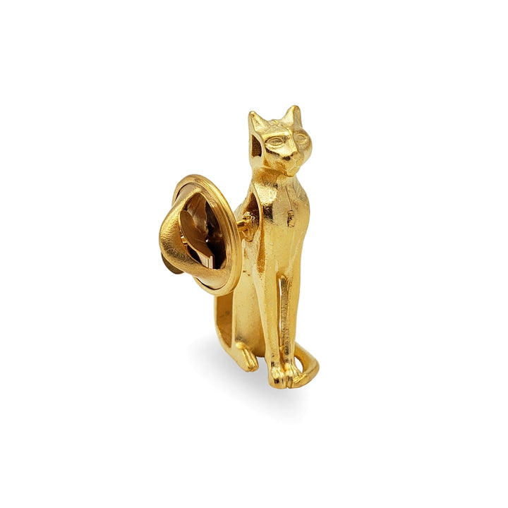 Bastet Cat Lapel Pin