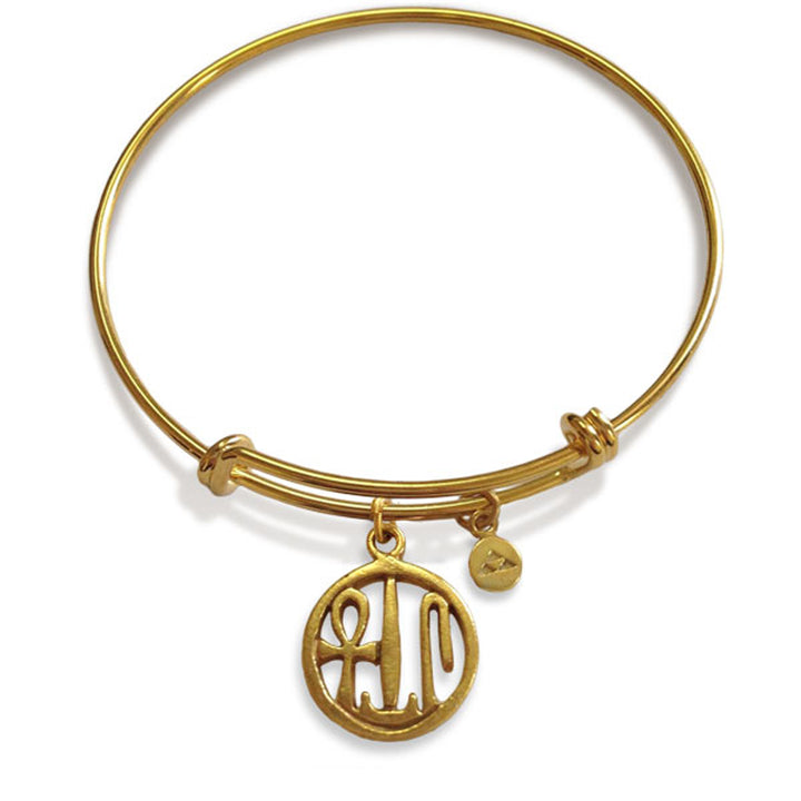 Egyptian Life, Health & Prosperity Flexible Charm Bracelet