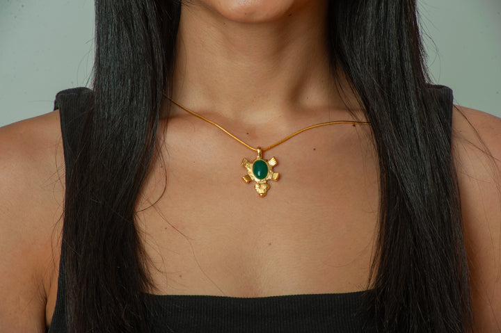 Pre-Columbian Turtle Pendant