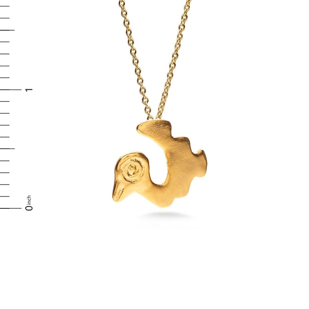 Pre-Columbian Chimu Bird Pendant