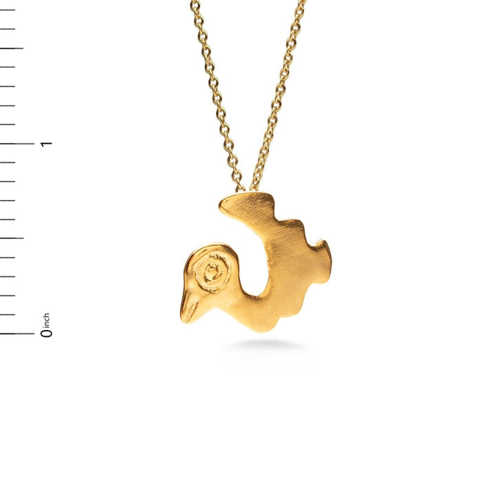 Pre-Columbian Chimu Bird Pendant