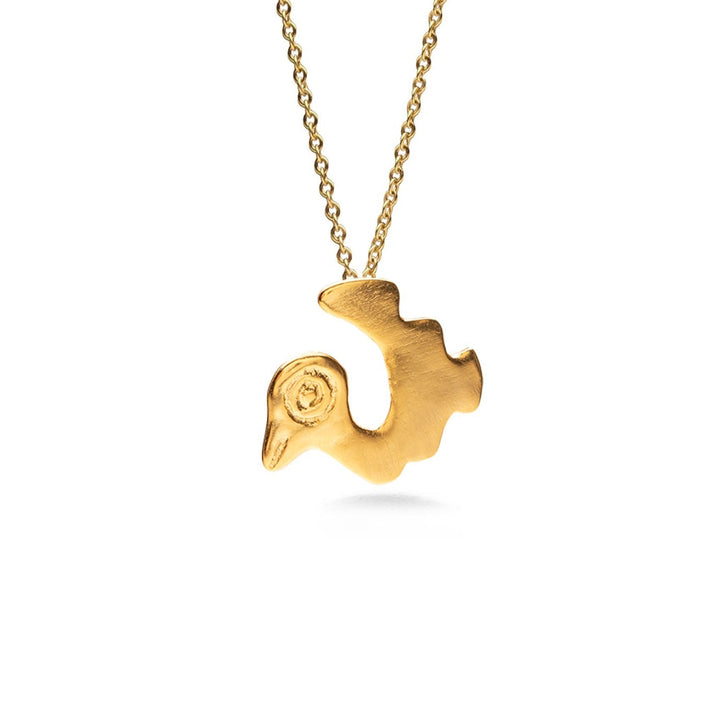 Pre-Columbian Chimu Bird Pendant