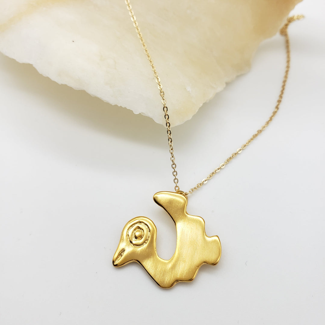Pre-Columbian Chimu Bird Pendant