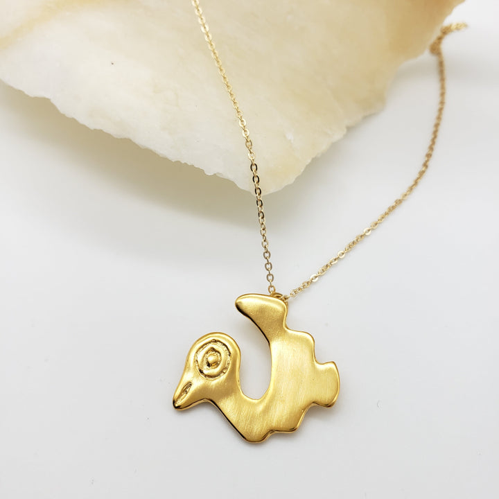 Pre-Columbian Chimu Bird Pendant