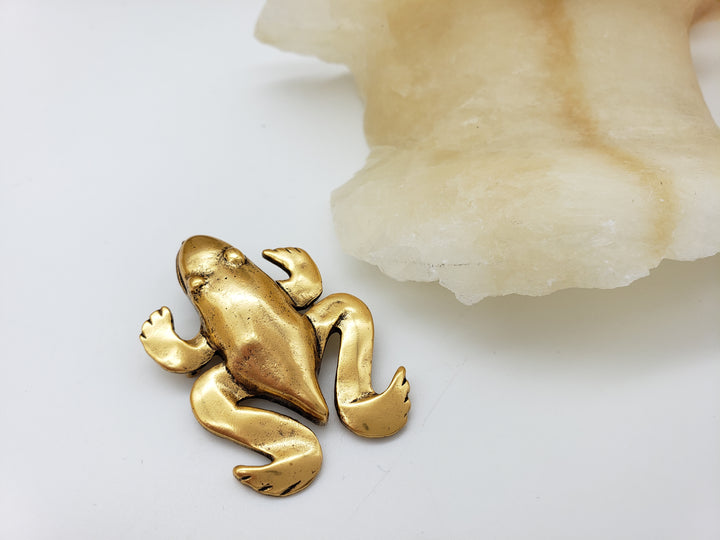 Pre-Columbian Frog Pendant and Brooch