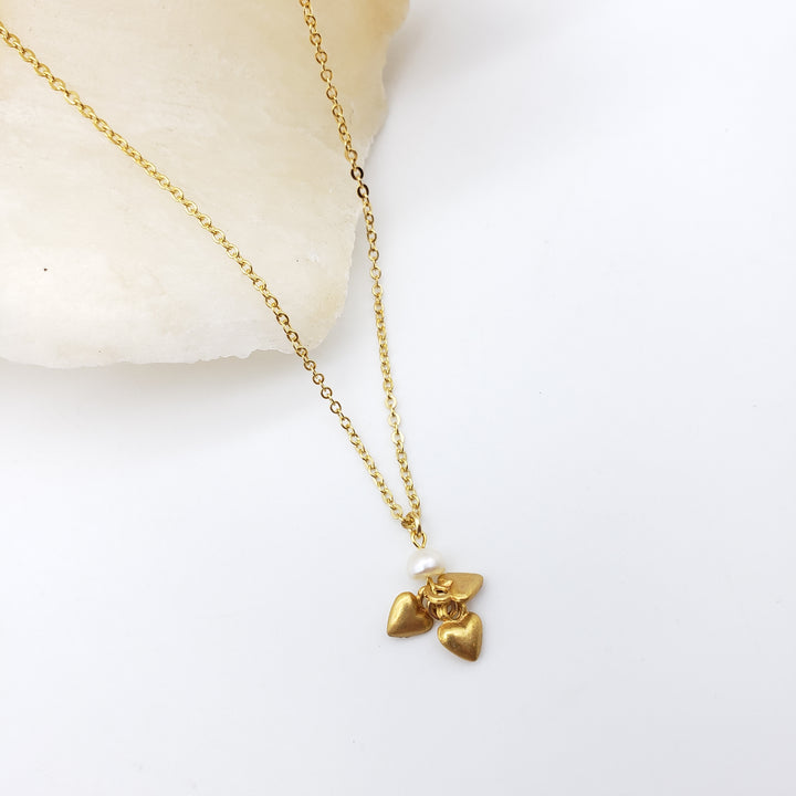 Sweetheart Pearl Necklace