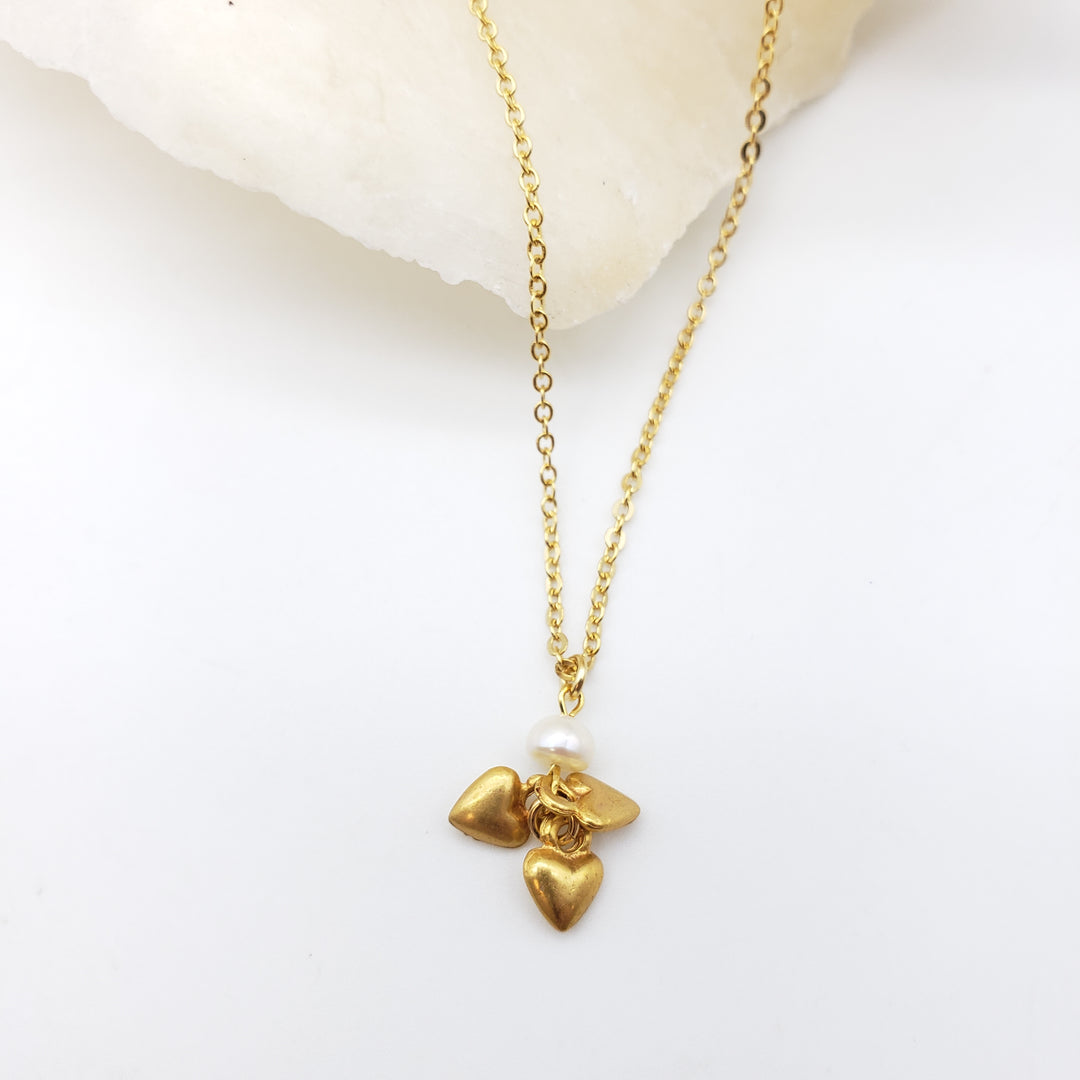 Sweetheart Pearl Necklace