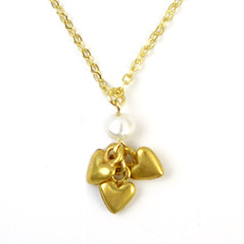 Sweetheart Pearl Necklace