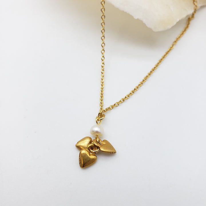 Sweetheart Pearl Necklace